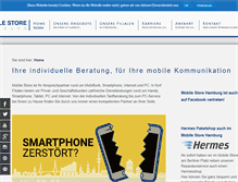 Tablet Screenshot of mobilestore-hh.de
